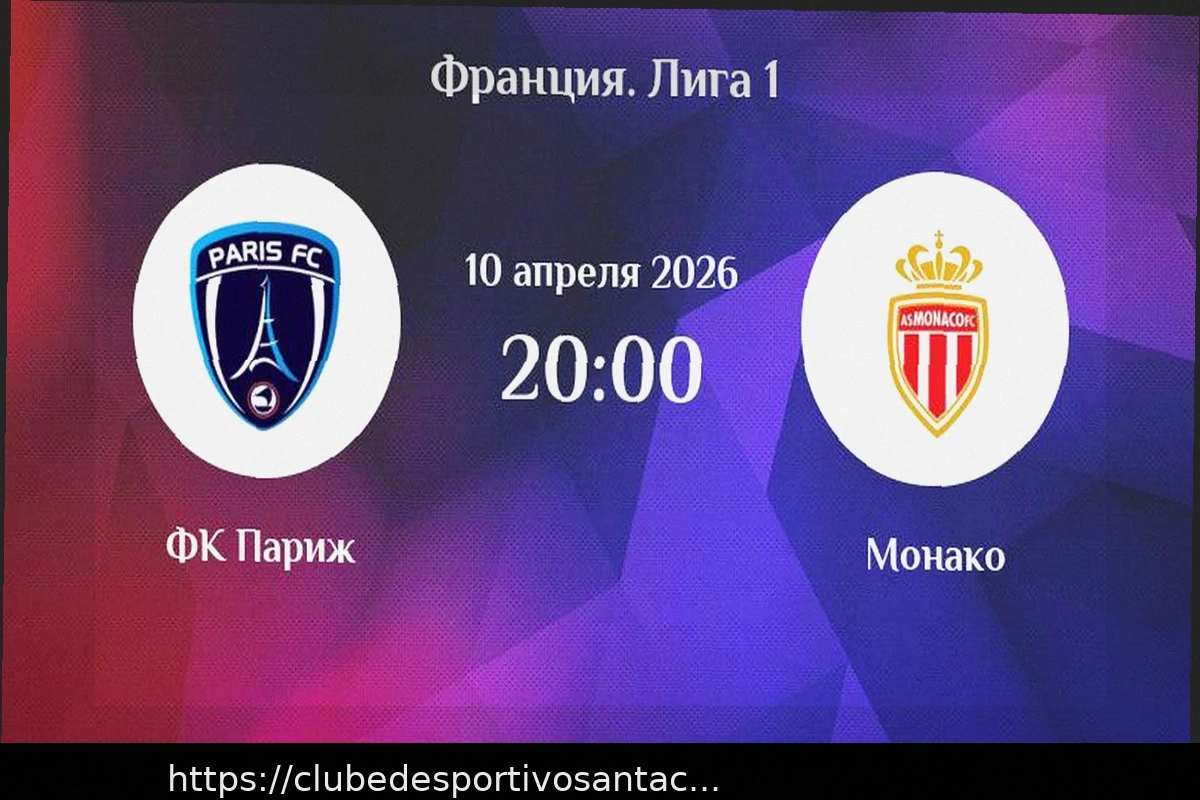 Preview Прогноз на матч Париж – Монако 10 апреля 2026
