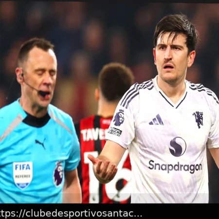 Harry Maguire Acusado pela FA Após Cartão Vermelho Contra Bournemouth