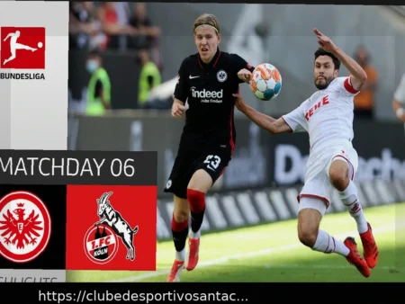 Eintracht Frankfurt 2-2 1.FC Köln: Avaliação dos Jogadores enquanto o Köln Luta por Empate na Bundesliga