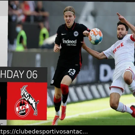 Eintracht Frankfurt 2-2 1.FC Köln: Avaliação dos Jogadores enquanto o Köln Luta por Empate na Bundesliga