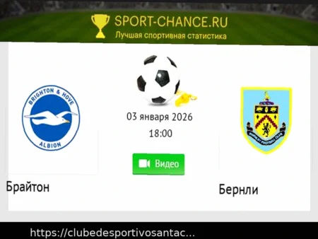 Бернли – Брайтон: анализ матча и перспективная ставка