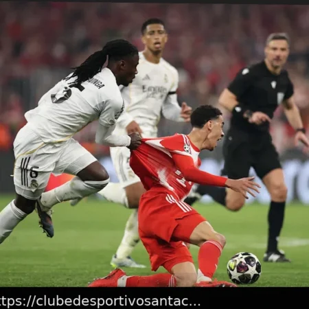 Eduardo Camavinga: Despedaçado após eliminação do Real Madrid frente ao Bayern Munique