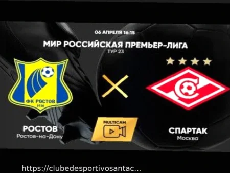 Ростов – Спартак: Прогноз на матч 12.04.2026