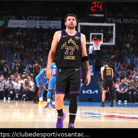 NBA: Doncic fará ressonância magnética após lesão no tendão da coxa forçar saída durante derrota pesada