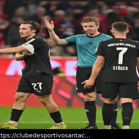Jogadores do Borussia Mönchengladbach expressam apoio a Rocco Reitz após protestos de torcedores em Leipzig