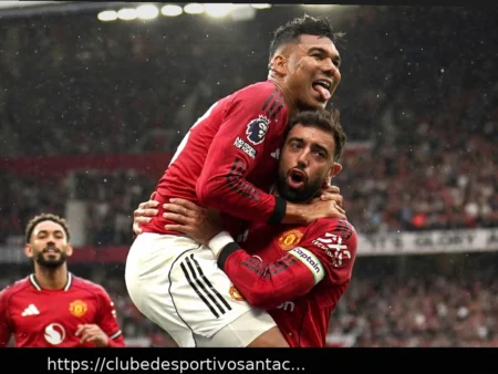 Técnico do United minimiza conversas sobre contrato de Casemiro: ‘Ele é um cara emocional e isso significa muito para ele’