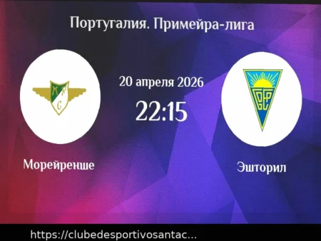 Прогноз на матч Морейренше — Эшторил
