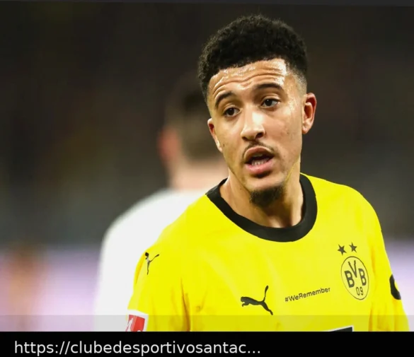 Borussia Dortmund estuda possível regresso de Jadon Sancho, enquanto diretor afasta rumores sobre Woltemade