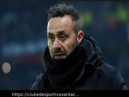 Tottenham confirma estrutura de treinadores após nomeação de De Zerbi