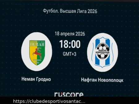 Neman vs Naftan Novopolotsk: Análise Completa e Previsão para 18 de Abril de 2026