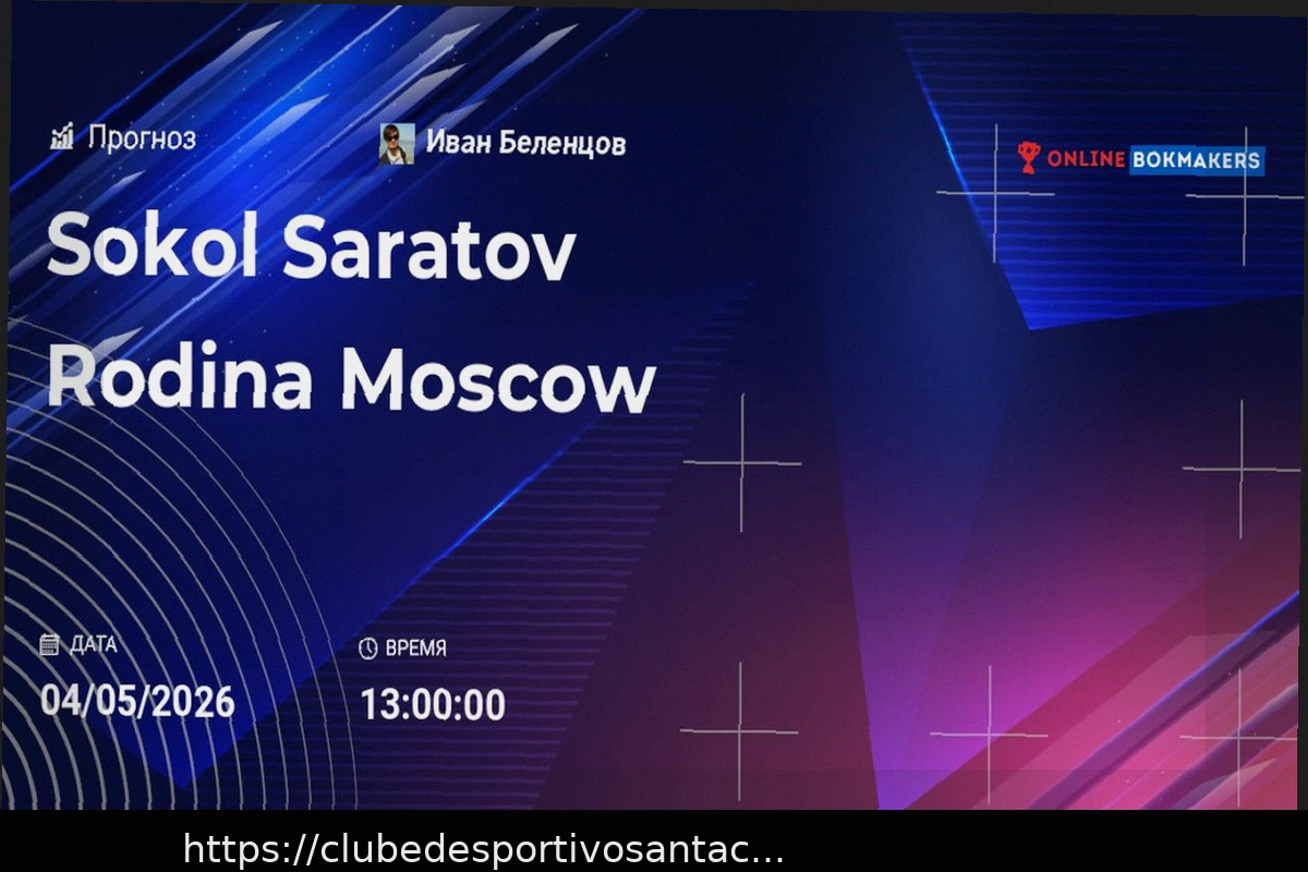 Preview Sokol vs Rodina: Previsão e Análise Detalhada para o Jogo de 5 de Abril de 2026