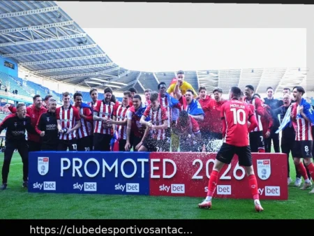 Lincoln City conquista promoção histórica para o Championship