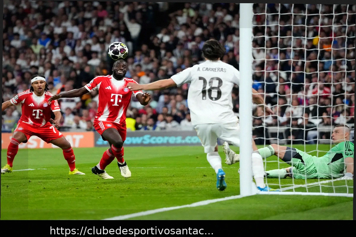 Preview Erro Crucial no Início: Upamecano Desperdiça Grande Chance Contra o Real Madrid na Liga dos Campeões
