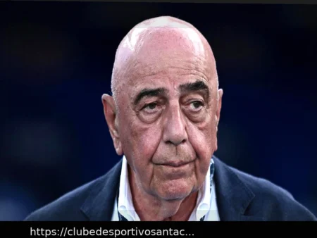 Galliani: Honrado, mas não aceitaria presidência da FIGC; Malagò é o melhor nome