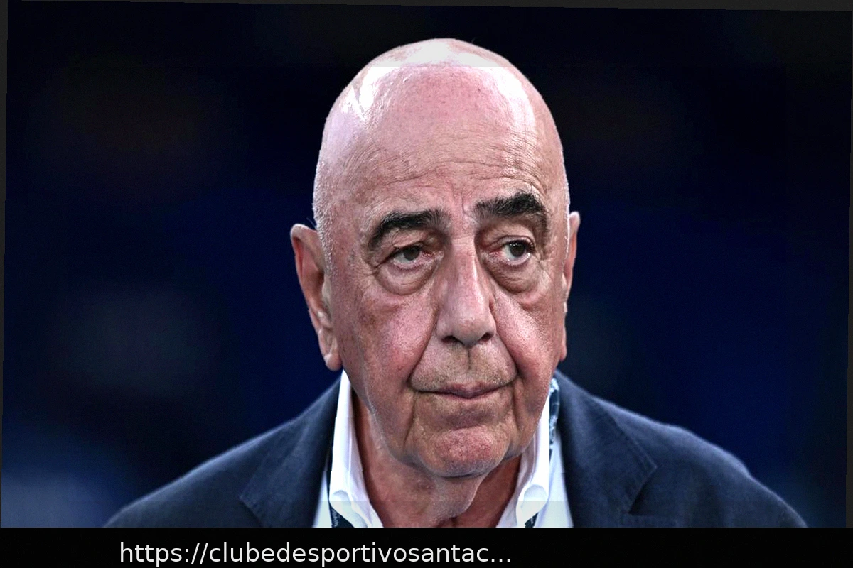 Preview Galliani: Honrado, mas não aceitaria presidência da FIGC; Malagò é o melhor nome