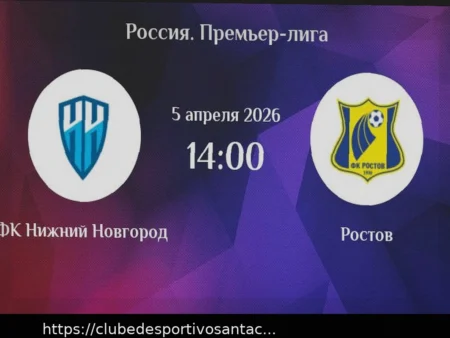 Pari NN vs Rostov: A Previsão de Derrota para os ‘Amarelos e Azuis’ em Nizhny Novgorod