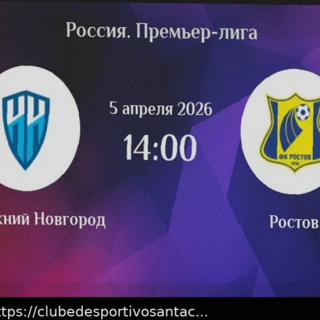 Pari NN vs Rostov: A Previsão de Derrota para os ‘Amarelos e Azuis’ em Nizhny Novgorod