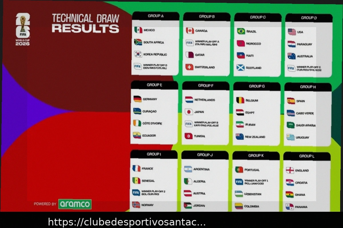 Preview World Cup groups 2026: Full list of confirmed teams and fixtures