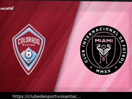 Colorado Rapids vs. Inter Miami: Análise Prévia, Estatísticas e Prováveis Escalações
