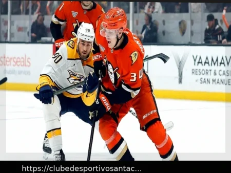 Прогноз на матч НХЛ: Нэшвилл против Анахайма 17 апреля 2026 года