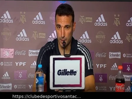 Lionel Scaloni Acalma Preocupações sobre a Condição de Messi: “As Primeiras Notícias Não São Tão Ruins”