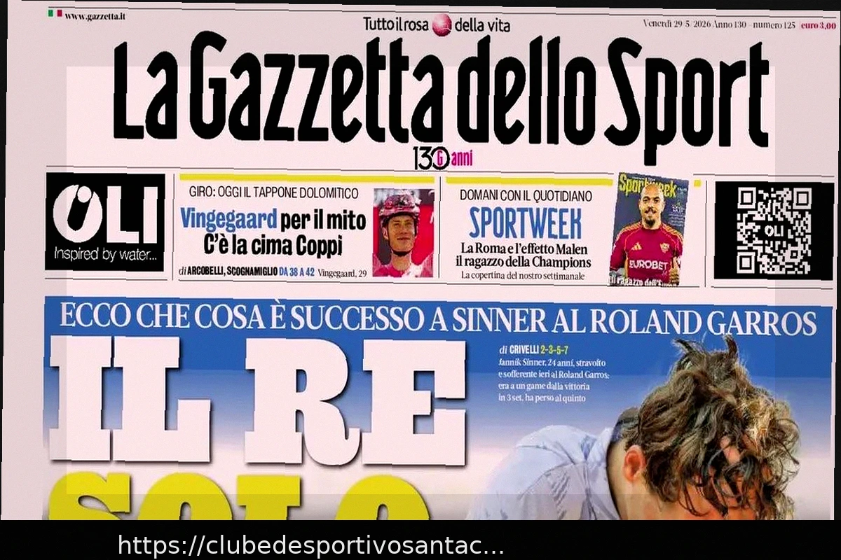 Preview Manchetes dos Jornais Esportivos de Hoje