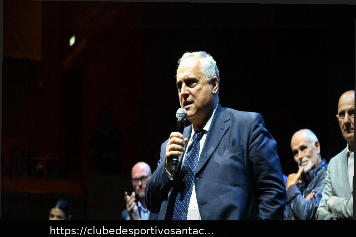 Preview Lotito: “Sarri? Ele tem contrato com a Lazio, pergunte a ele. Eu trabalho 21 horas por dia”